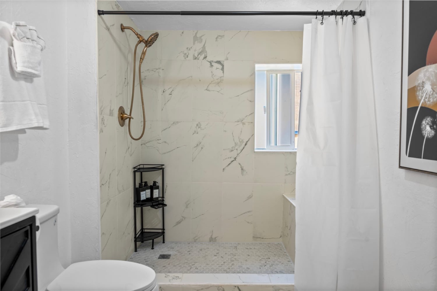 Studio Suite walk-in shower